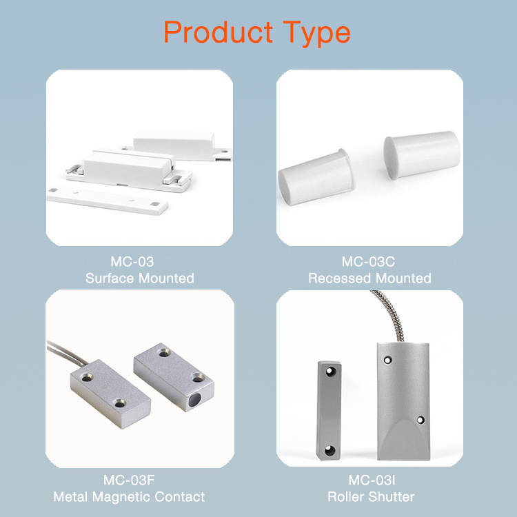 Plastic NBR Magnetic Switch 220V Rectangle Reed Switch Plastic Reed Sensor Proximity Switch For Gate