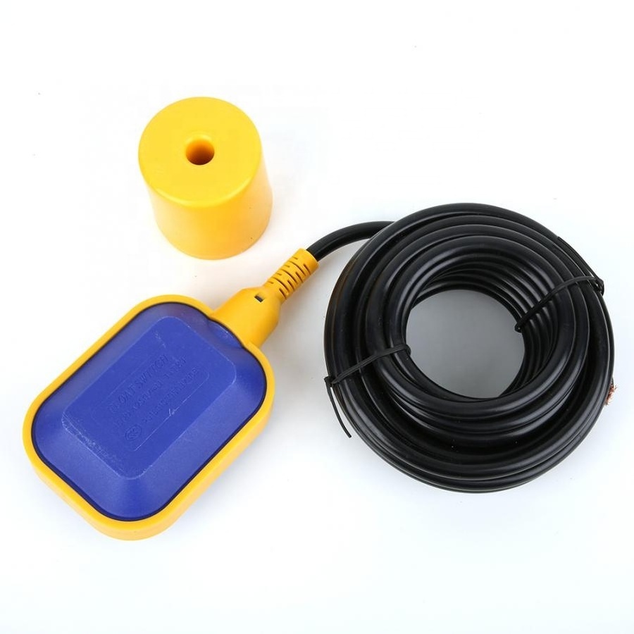 Waterproof Cable water pump float level switch for liquid water tank level controller