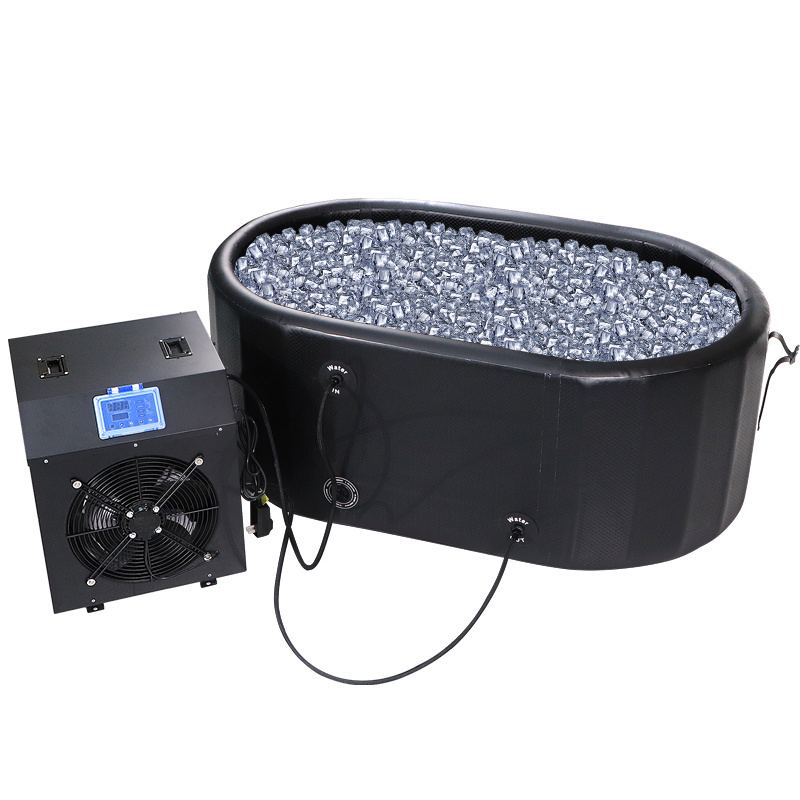 Cold Bath Spa chiller 1HP Water Spa Chiller Heater Cooling System Cold Plunge Tub Chiller with Filter