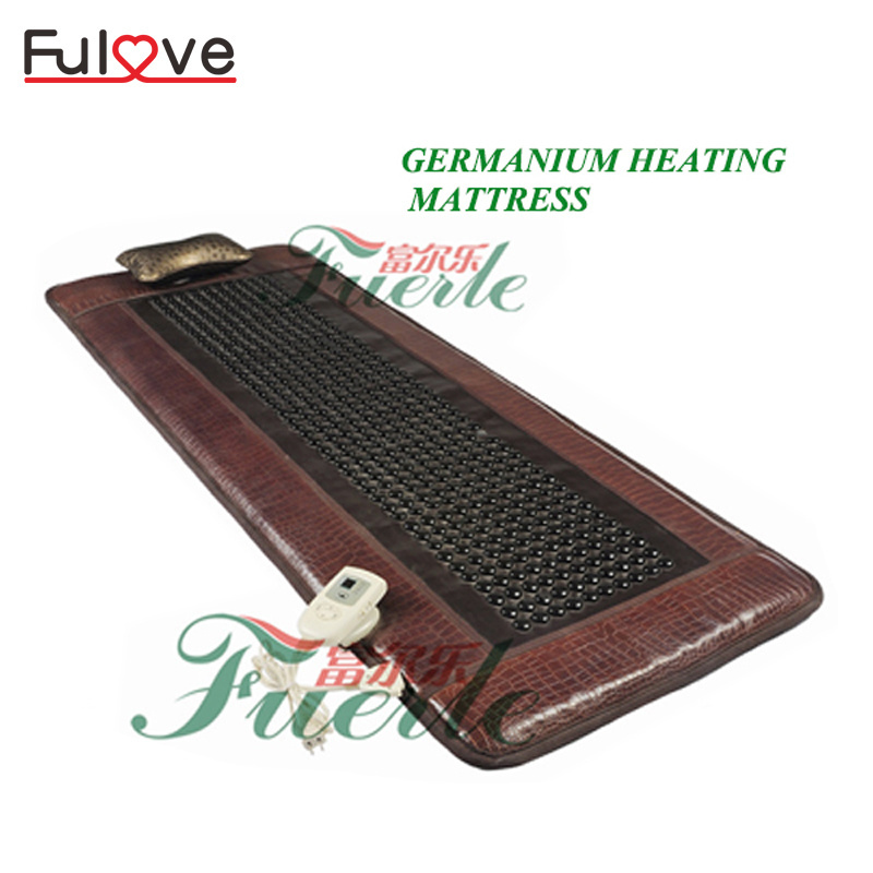 New arrival heating mattress cushion leather jade mat far infrared thermal health heating korea tourmaline jade mat