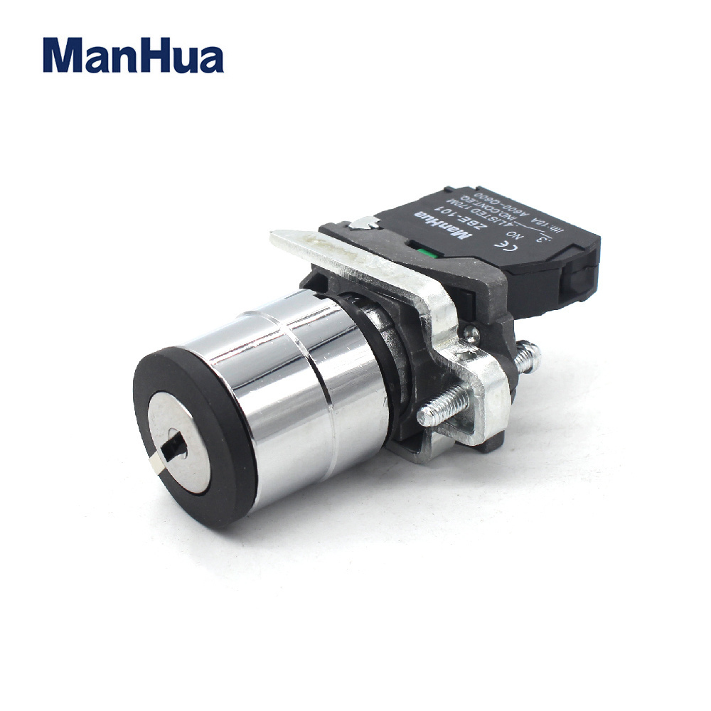 ManHua  2 position with key push button switch XB4-BG21