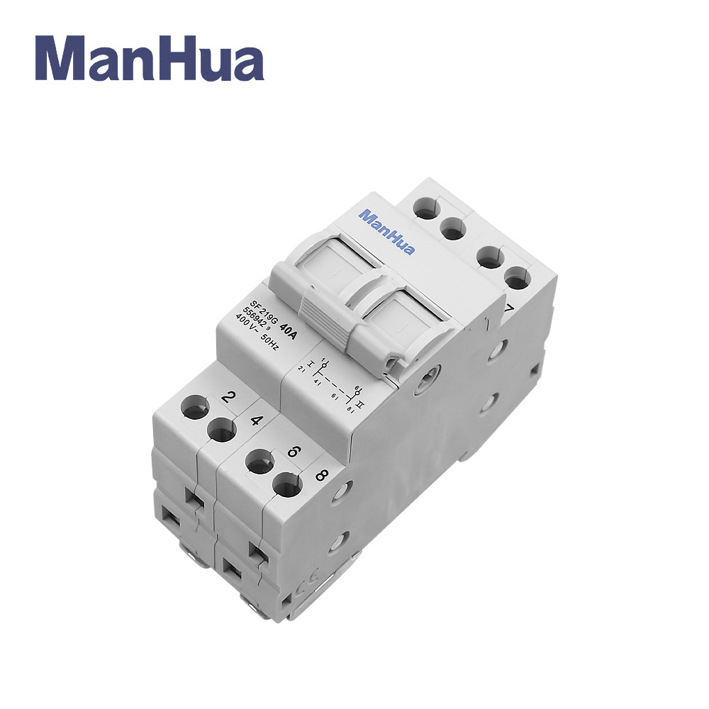 SF219G Isolating Switch 25A 32A 40A 63A 2P Controlled Recloser Miniature Circuit Breaker