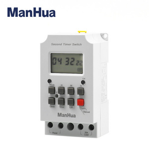 ManHua Din Rail 220VAC 25A MT316S Programmable Electronic Timer For Universal Electric Appliance Digital Timer Switch