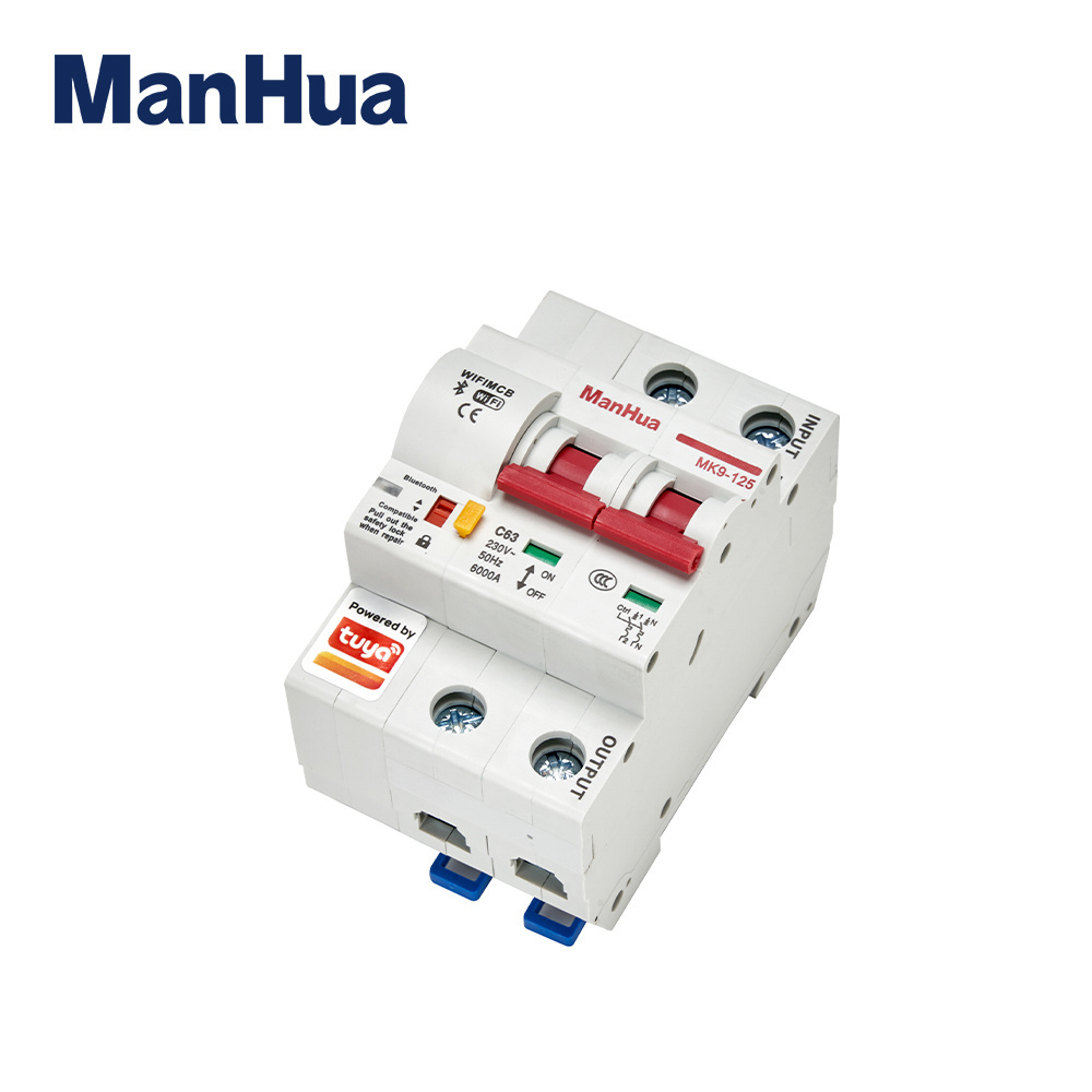 ManHua MK9-125 WIFI Remote Control Circuit Breaker Intelligent Timing Circuit Breaker Switch