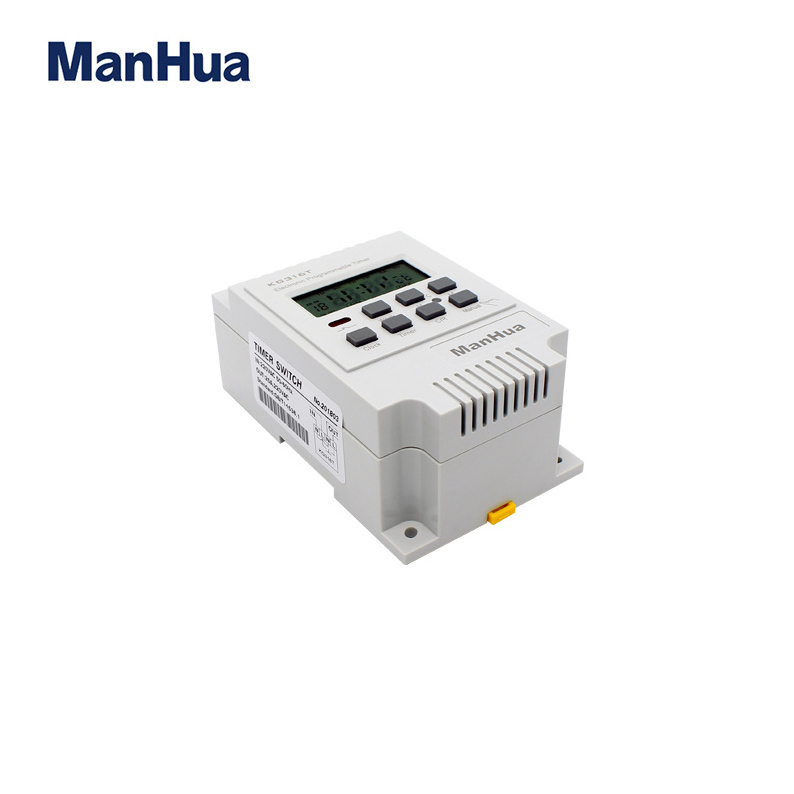 Manhua Weekly Programmable 220V for Outdoor Weather Control and Indoor KG316T Digital Timer Switch