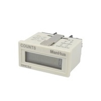 Manhua  DHC3J DC12V 24VDC Electronic 6 Digital Counter with Reset Front Miniature Counter