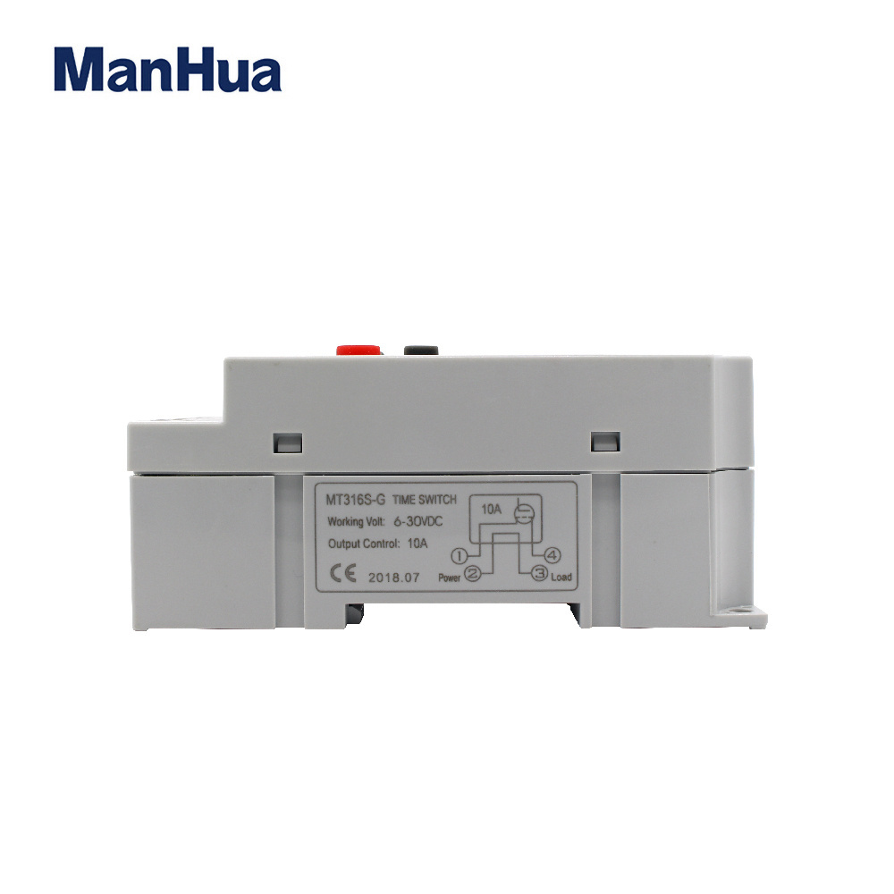 Manhua MT316S-G  6-30VDC Electronic Delay Cycle Timer Switch