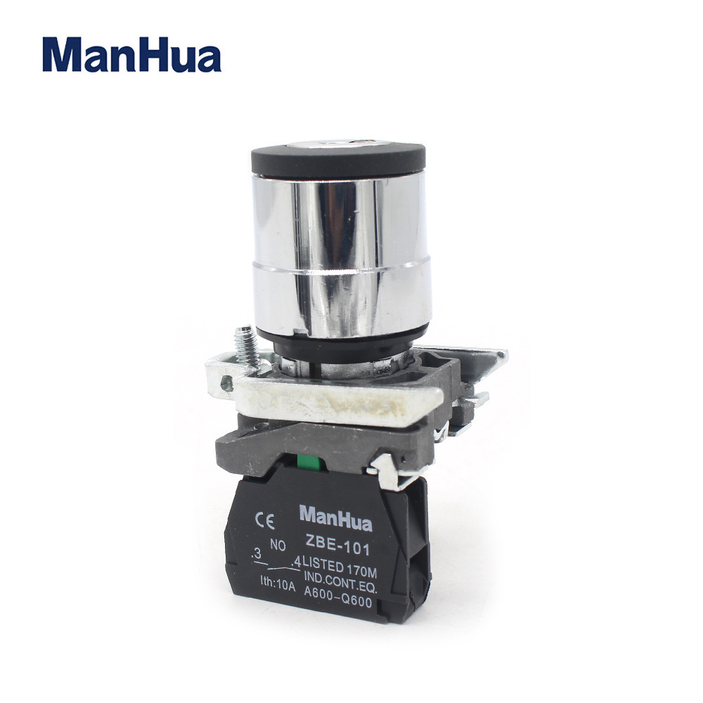 ManHua  2 position with key push button switch XB4-BG21