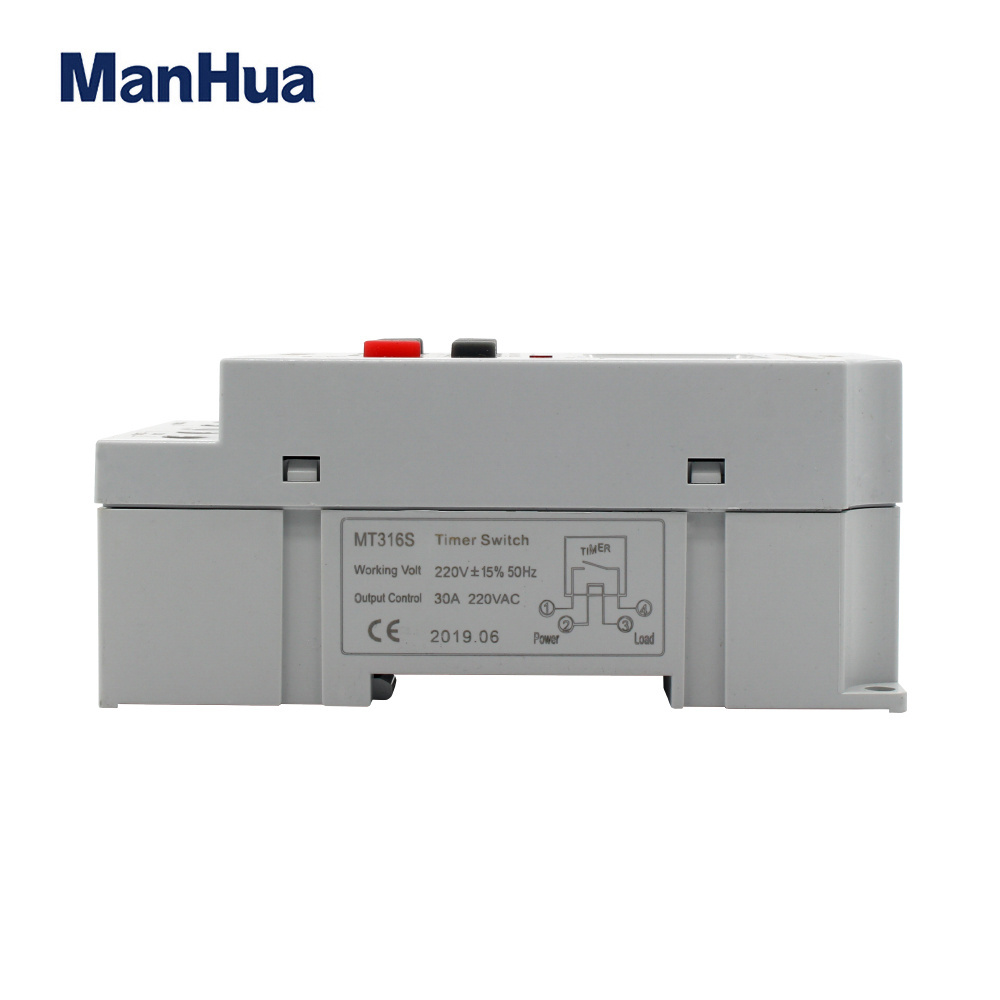 ManHua MT316s  summer cooling time control 30A timer 230VAC digital programmable time switch