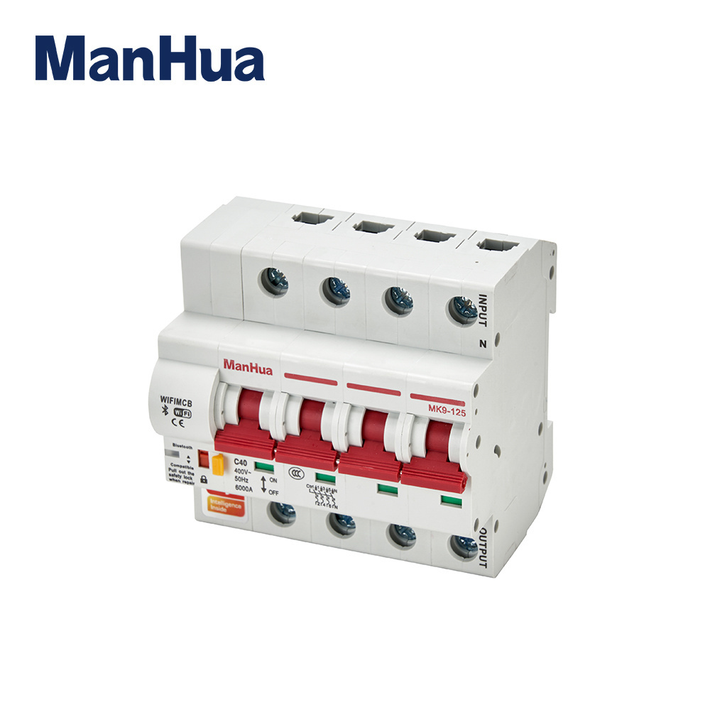 ManHua MK9-125 WIFI Remote Control Circuit Breaker Intelligent Timing Circuit Breaker Switch