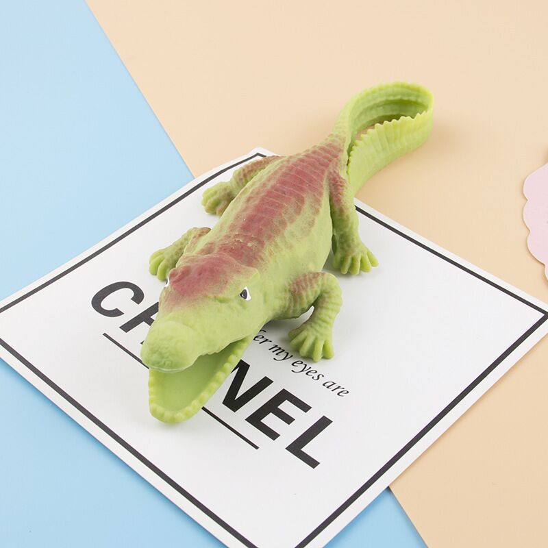 Kids Gift Novelty Fiercely Animal Sensory Anti Stress 3 Colors Crocodile Memory Sand Fidget Toys