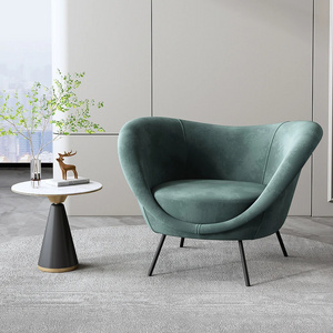 modern design living room armchair sillas flower shape leisure chair nordic single sofa chair