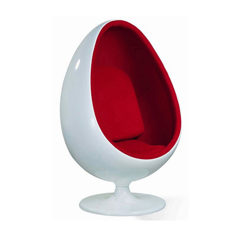 Art furniture single round  sofa chair wabi-sabi style simple modern egg-shaped chair ball chair