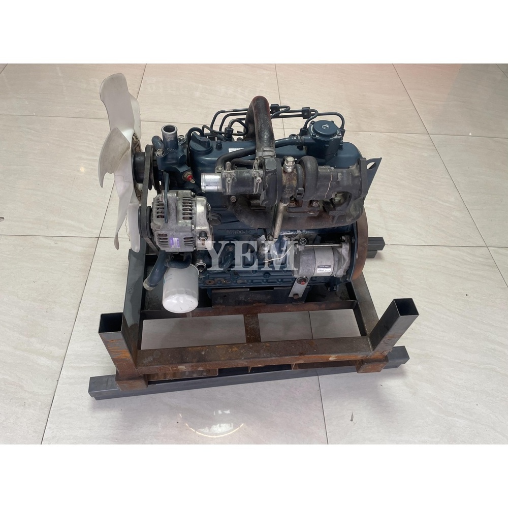 4 Cylinders Diesel Engine Assembly With Turbocharger For Kubota V1505T