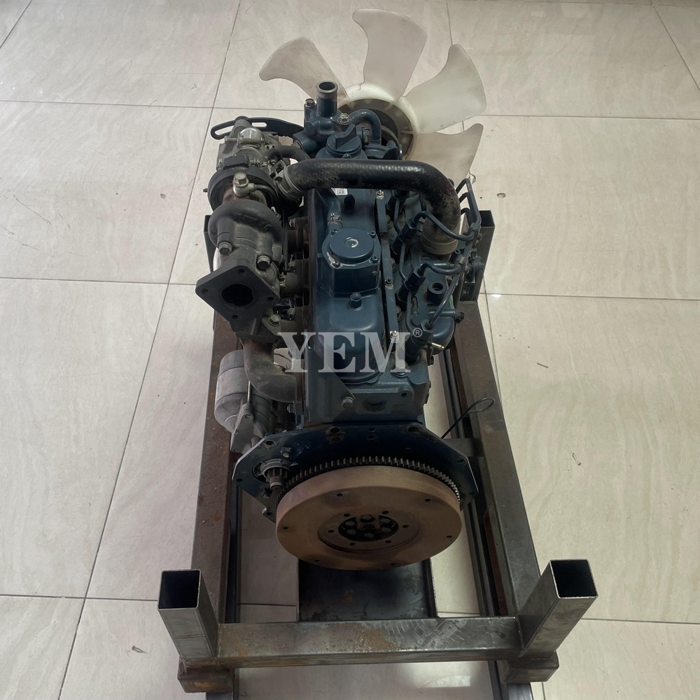 4 Cylinders Diesel Engine Assembly With Turbocharger For Kubota V1505T