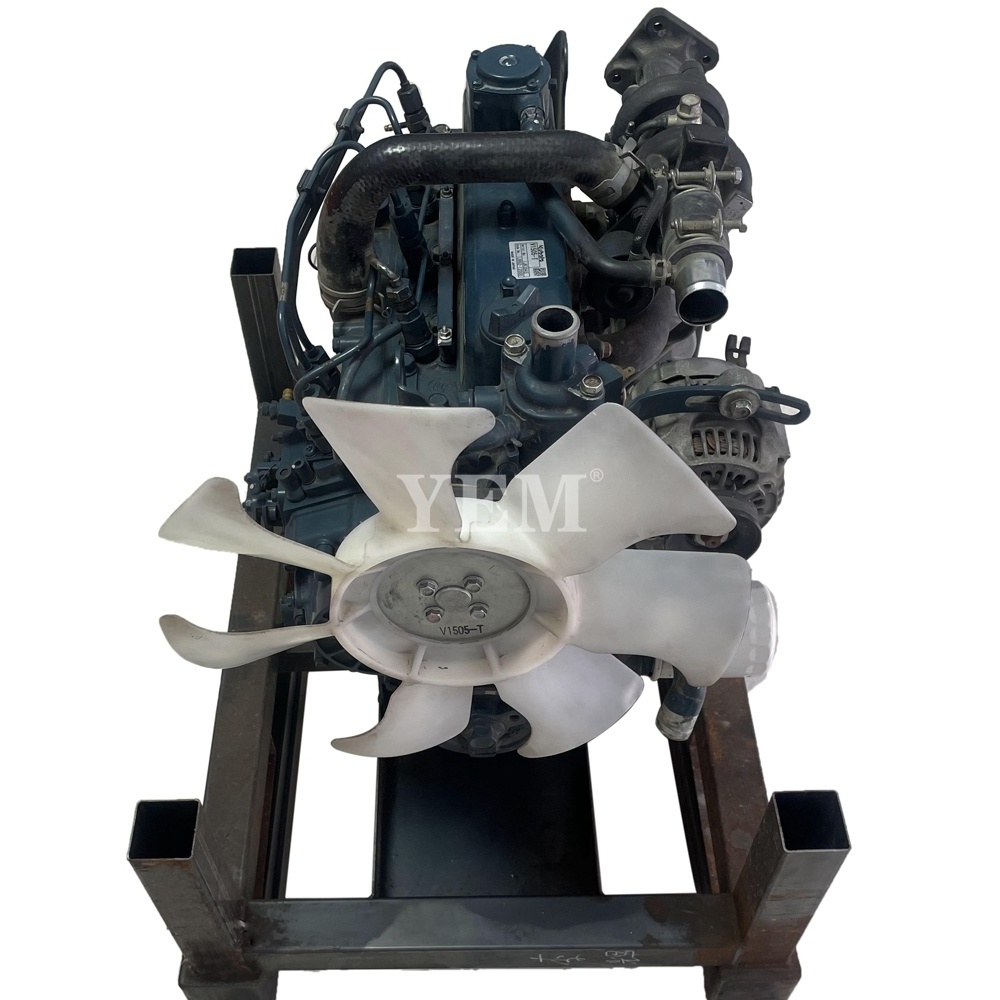 4 Cylinders Diesel Engine Assembly With Turbocharger For Kubota V1505T