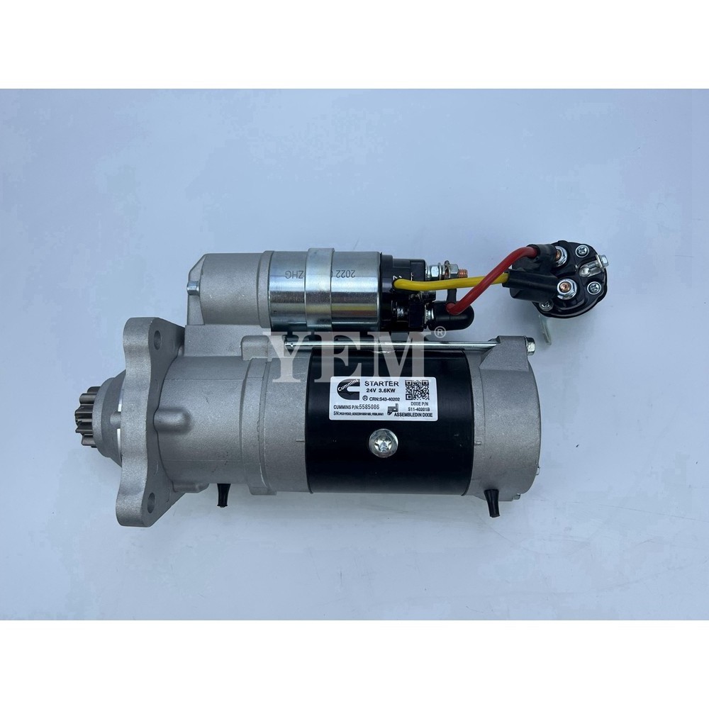 Starter Motor 5565913 24V 3.6KW 10T For Cummins 4BT 4BT3.9 Engine