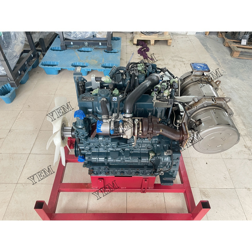 For Kubota Excavator Engine V3307 V3307T Diesel Engine V3307-CR-T Complete Engine Assembly