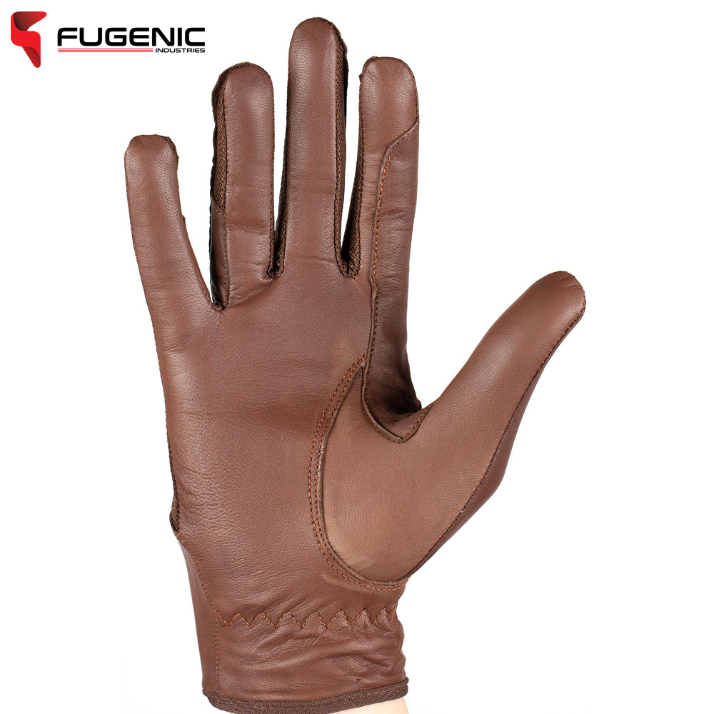 Horse Riding Gloves New Arrival Product In Reasonable Price Best Quality Leather Mesh Riding Gloves BY Fugenic Industries