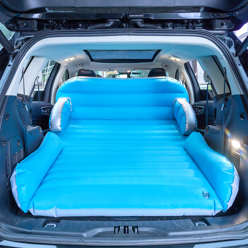 Car Air Inflatable Travel Mattress Bed Universal for Back Seat Multi Functional Sofa Pillow Outdoor Camping Mat Cushion In Stock