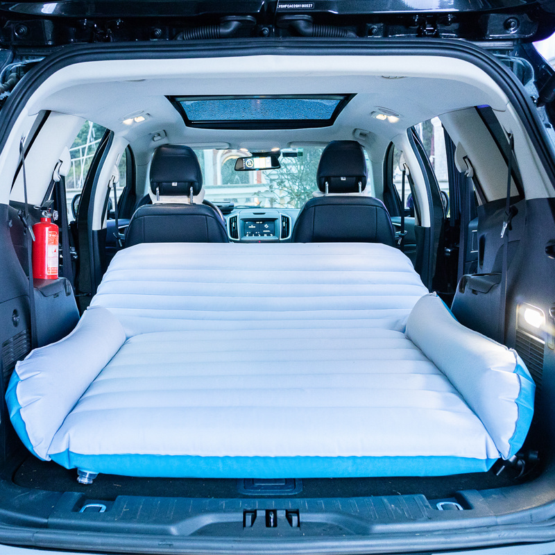 Car Air Inflatable Travel Mattress Bed Universal for Back Seat Multi Functional Sofa Pillow Outdoor Camping Mat Cushion In Stock