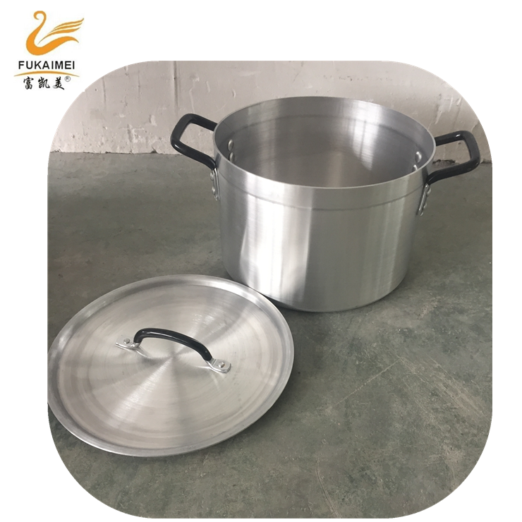 4pcs large aluminum cooking pot for african market/high quality and cheap aluminum cookware set