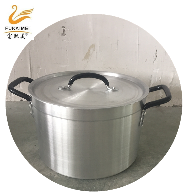 4pcs large aluminum cooking pot for african market/high quality and cheap aluminum cookware set