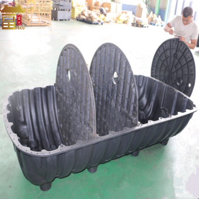 Underground Used Septic PP Plastic Material  Household Biogas Septic Tank For Sewage Treatment