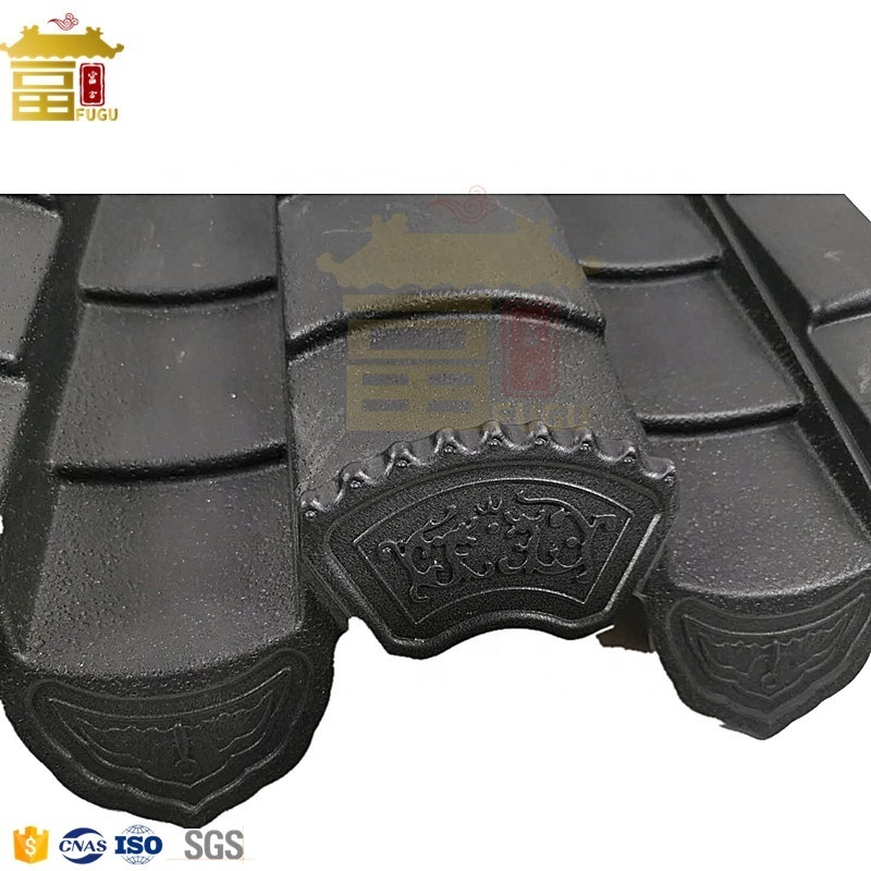 Hot Sale PVC Plastic Antique Roof Tile for Decoration