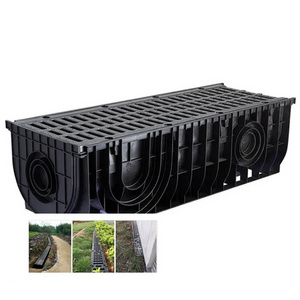 Plastics Pvc U Type Drainage Channel To Protect Construction Drain Channel And Trench Ditch Cove