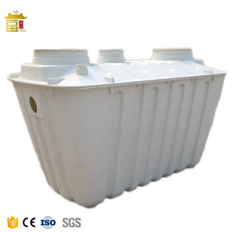 SMC Molded FRP Septic Tank Fiberglass Septic Tank Sewage Treatment Bio Tank