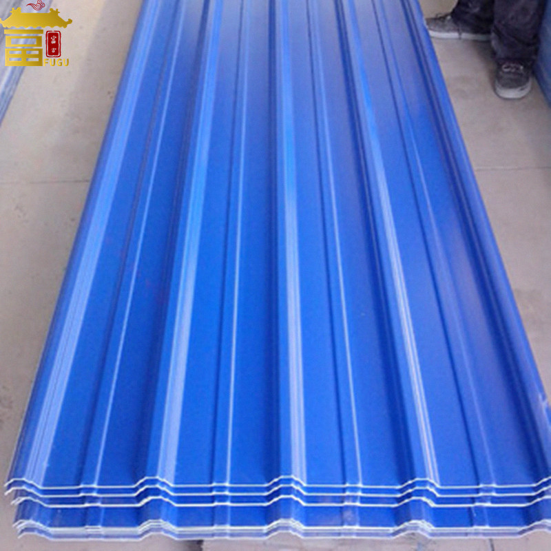 Anti-corrosion ASA PVC Resin Plastic UPVC Corrugated Roof Sheet 900-1130mm