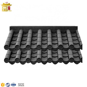 Hot Sale PVC Plastic Antique Roof Tile for Decoration