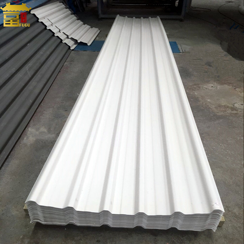 Anti-corrosion ASA PVC Resin Plastic UPVC Corrugated Roof Sheet 900-1130mm