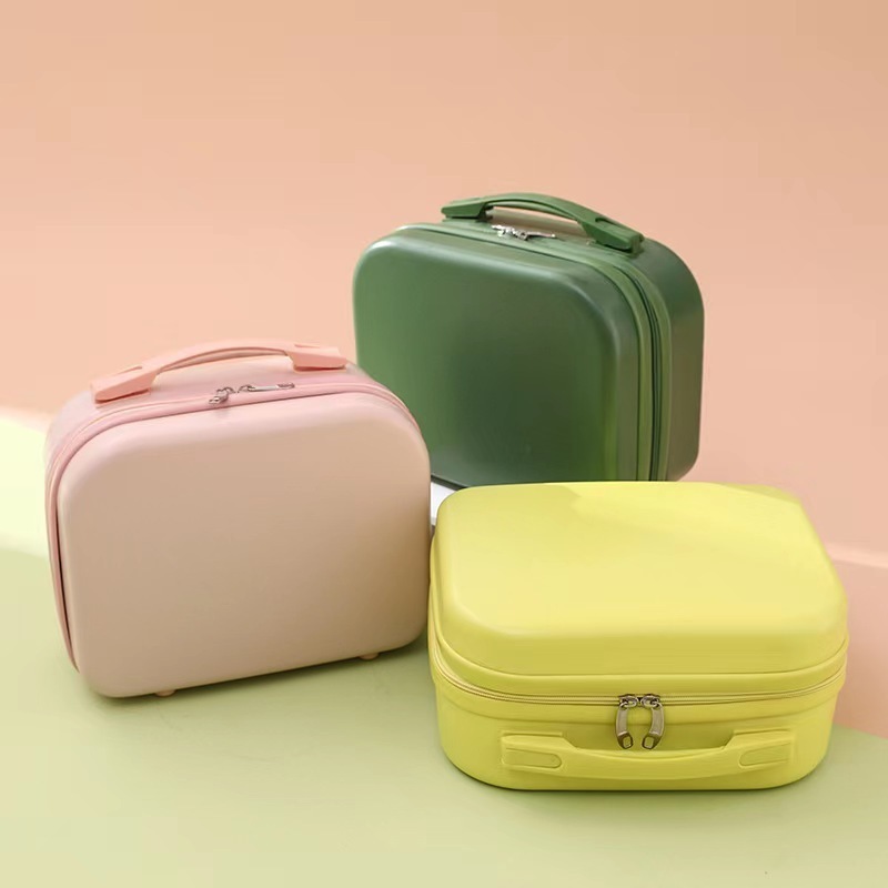 Factory Wholesale Hand Luggage Female Small 14 Inch Makeup Case Mini Suitcase Clutch Make Up Bags