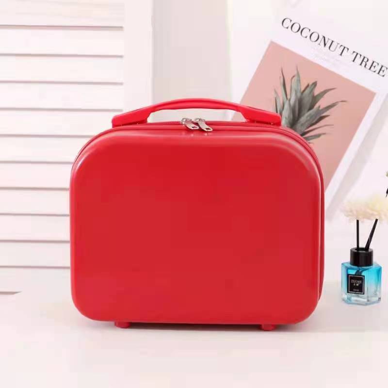 Factory Wholesale Hand Luggage Female Small 14 Inch Makeup Case Mini Suitcase Clutch Make Up Bags