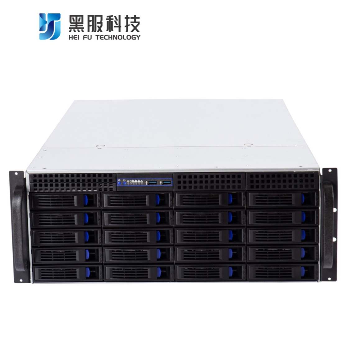 4U 20bays Manufacturers Server Rackmount Server Chassis hot-swap Sgcc Steel 1.2mm SAS/SATA backplane with optional interface