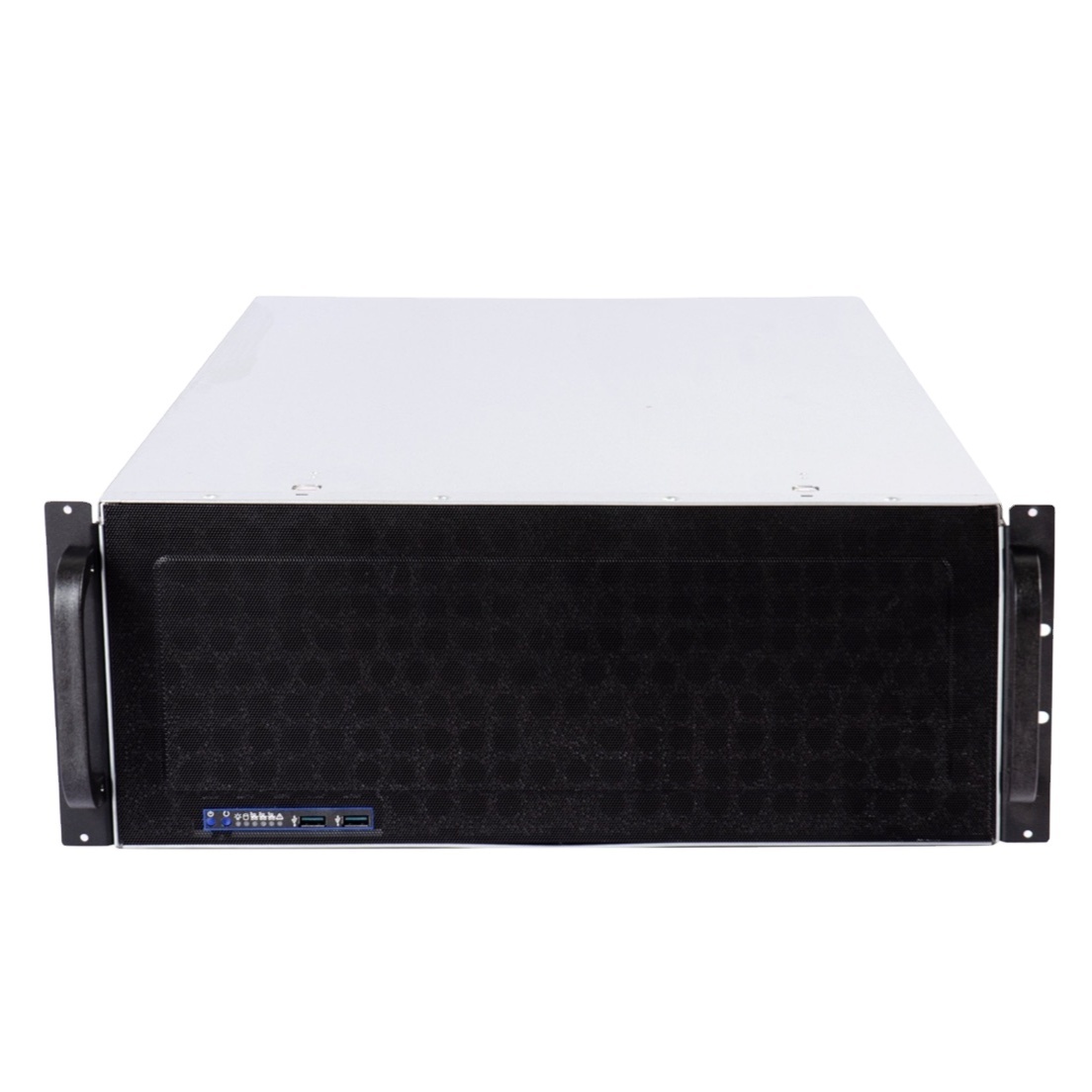 4U 15bays Manufacturers Server Rackmount Server Chassis non-hot-swap Sgcc Steel 1.2mm SAS/SATA backplane with optional interface