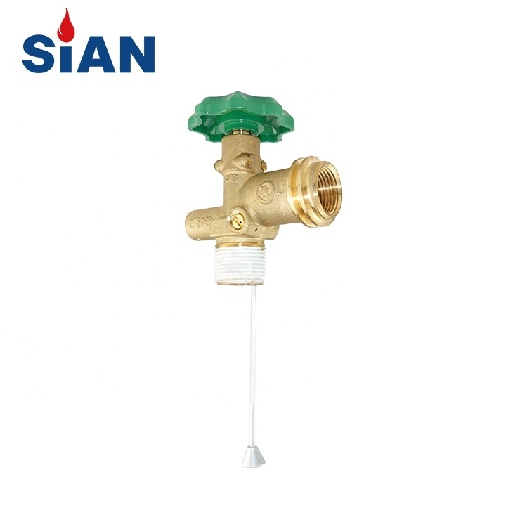 SiAN Brass Safety Handwheel LPG Cylinder LCC27 Valve QCC Connect Propane Tank Valves Certificated For Australia Market