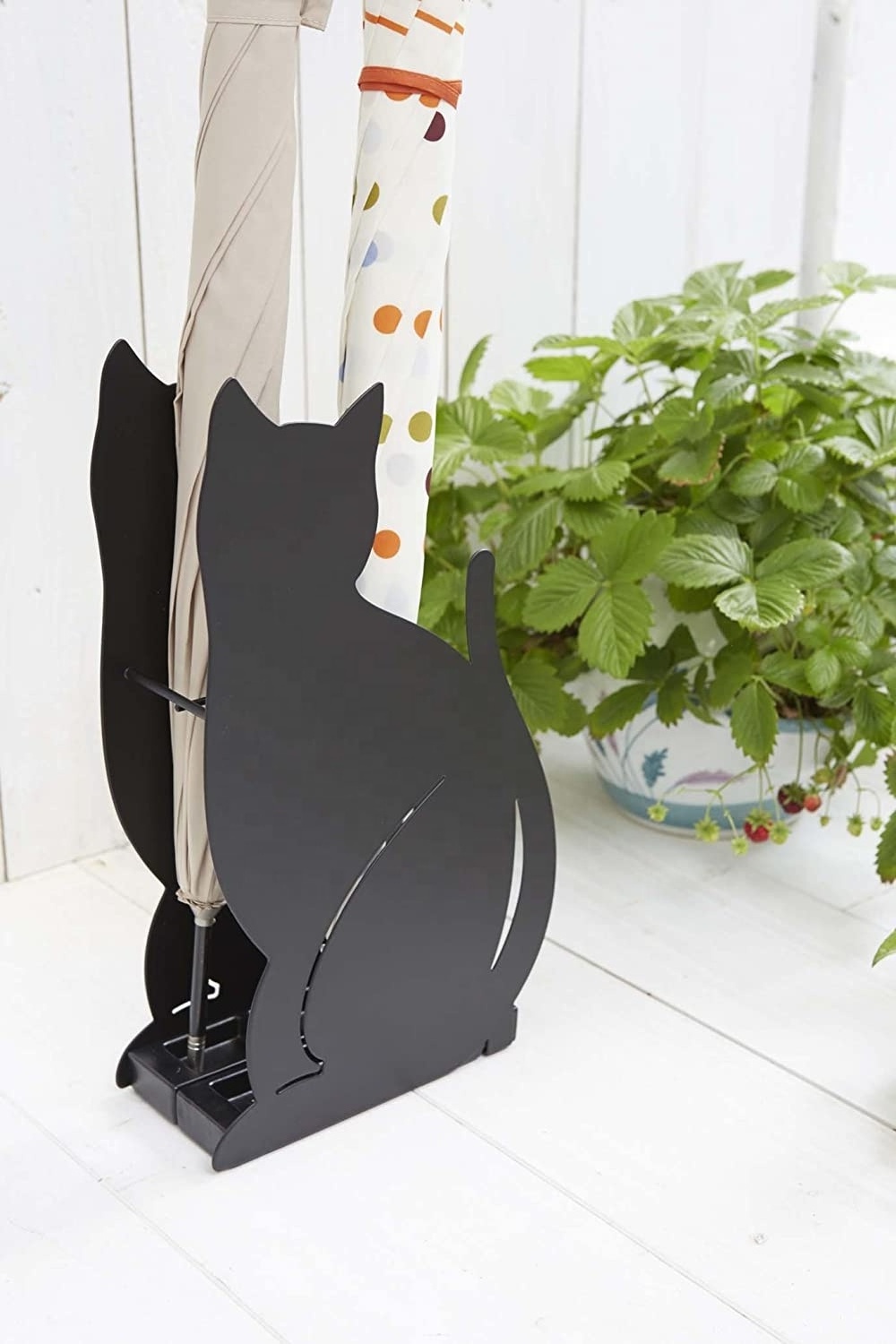 New cat shape umbrella drying rack umbrella holder stand rack