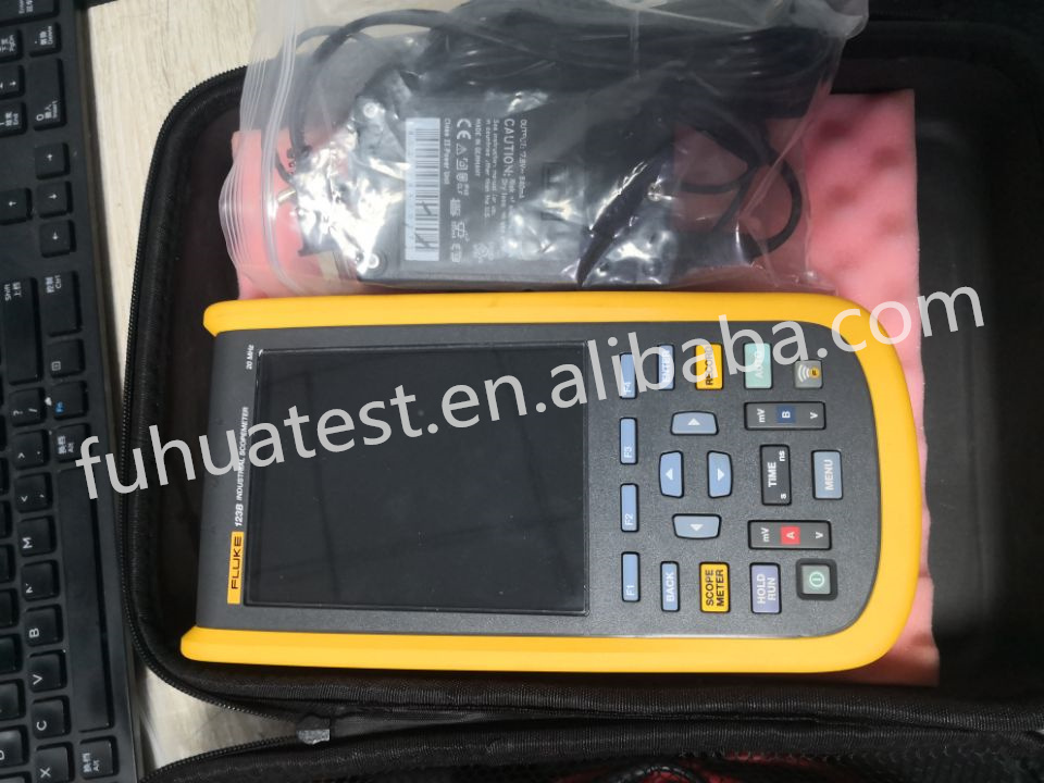 FLUKE 123B 20MHz Industrial Scopemeter Handheld Oscilloscope NEW