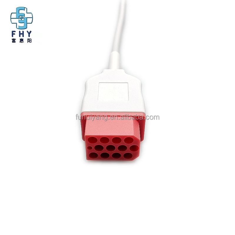 Compatible for Bionet BM3 BM5 BM7 ecg cable12pin