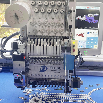 Computerized Sequin Beads Embroidery Machine Automatic  High Speed High Quality Multi Head Bead Device for Embroidery Machine