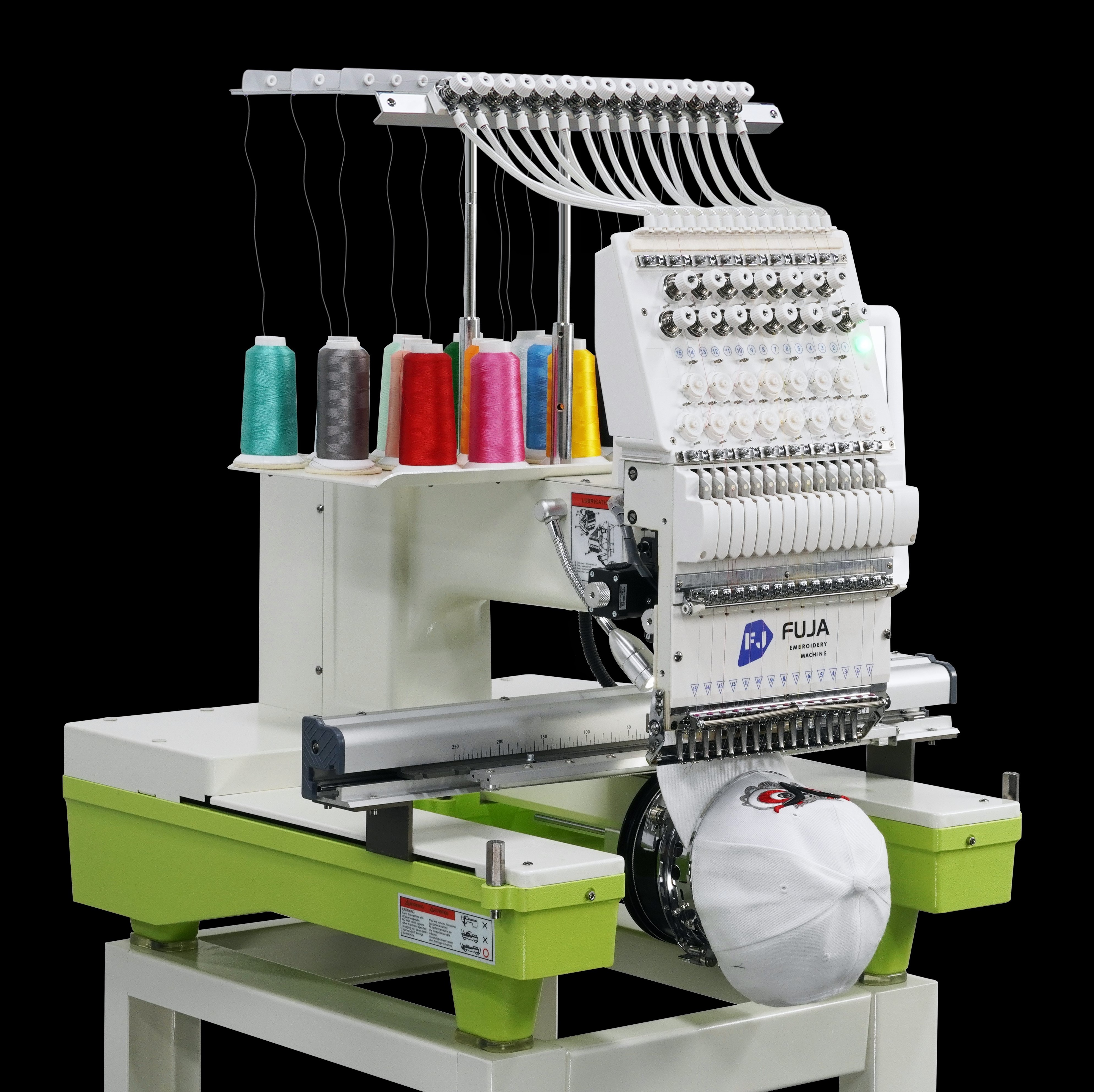 FUJA Single Head Embroidery Machine Multi Needles High Speed Automatic Computerized Embroidery Machine 1 Head with prices