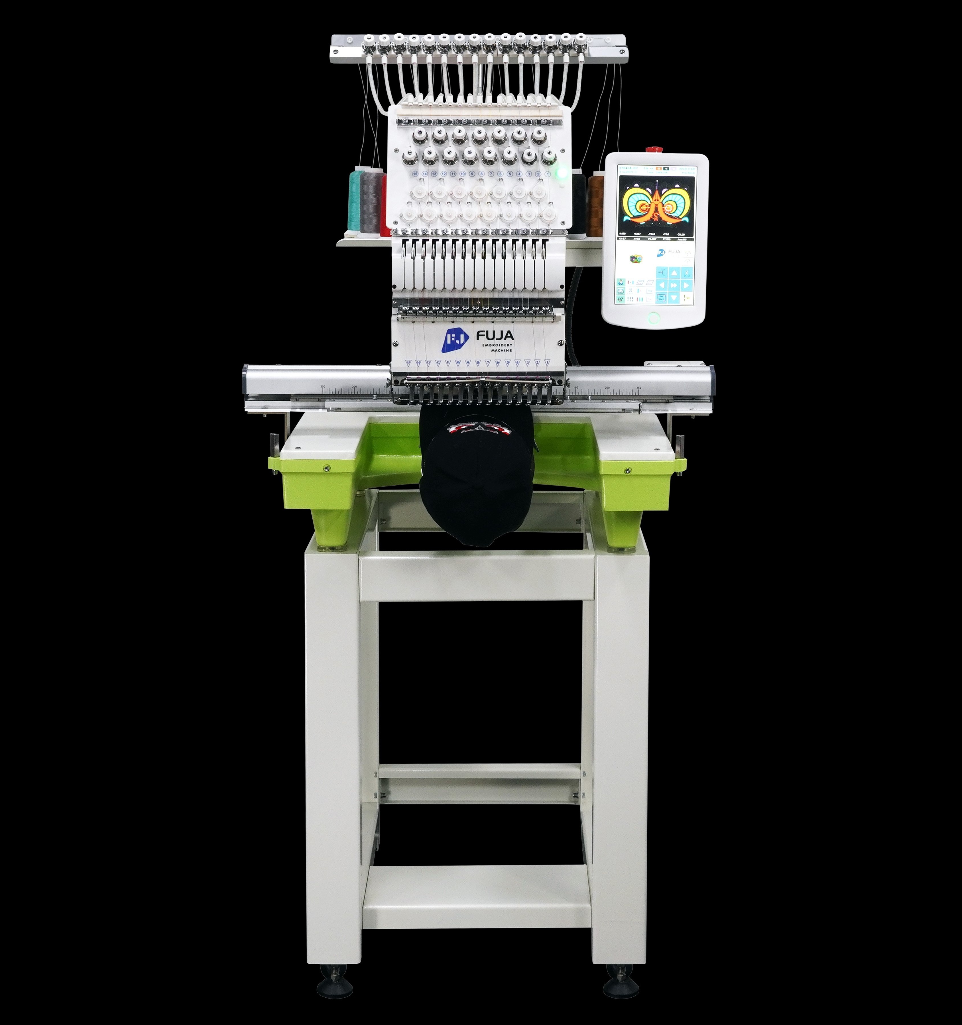 FUJA Single Head Embroidery Machine Multi Needles High Speed Automatic Computerized Embroidery Machine 1 Head with prices