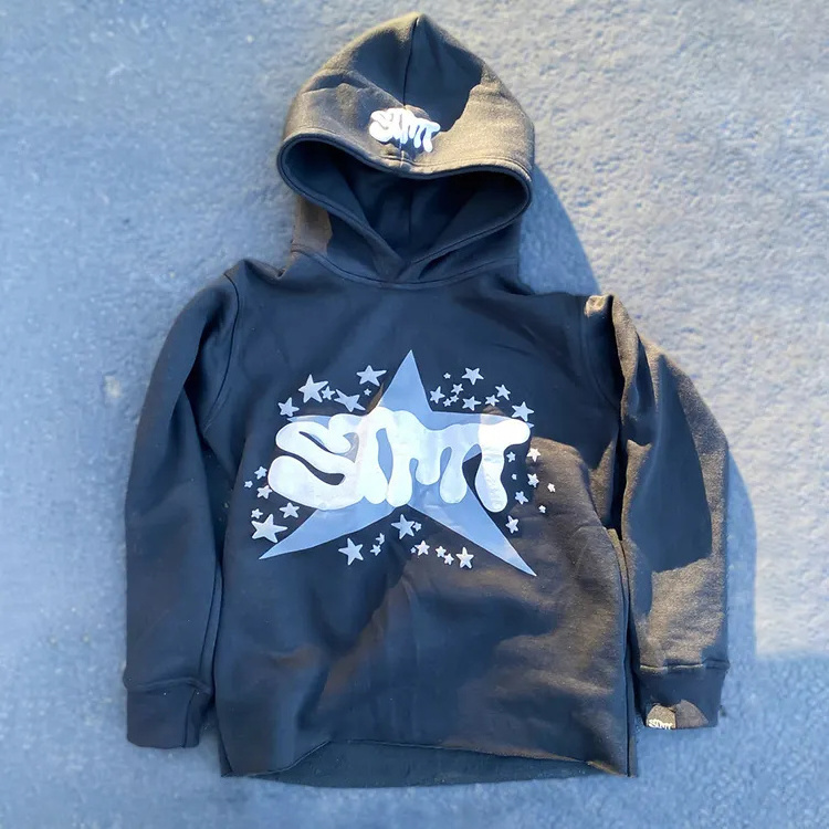 custom unisex oversized puff print hoodies men full zip up plus size men's hoodies with your own logo