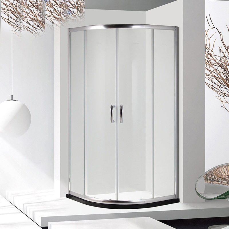 Tempered Glass Partition Shower Room Simple Shower Screen Door