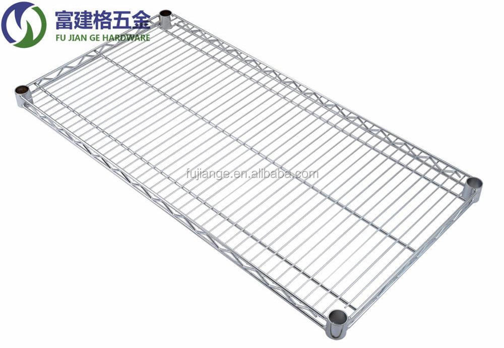 Chrome Wire Shelving, NSF Quality Standard for Home and Factory Storage, 3 Tier industrial wire shelving