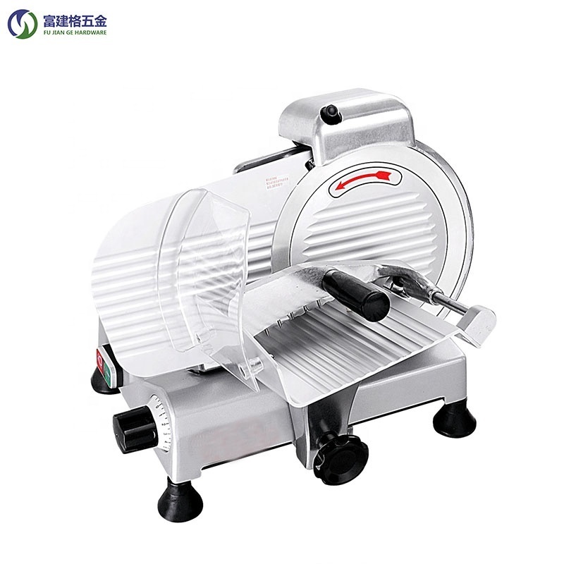 Divcing Frozen Foods into Thin Planer Meat Slicer Profession in Kitchen Meat Slicer Portable Semi Automatic Frozen Meat Slicer