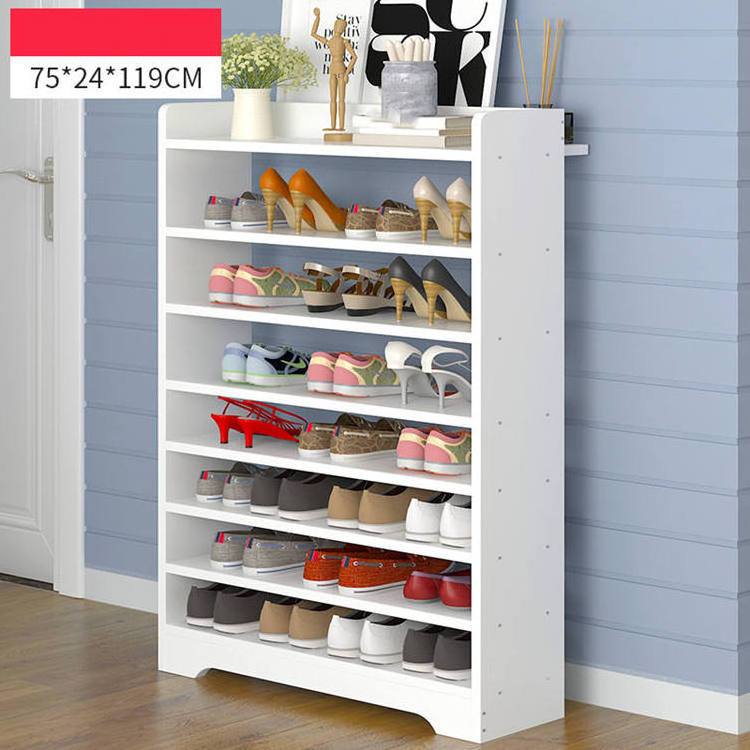 estante para zapatos 7 tier shoe rack Bamboo Shoe shelf & Stands Portable Storage organizer Shoe Cabinet